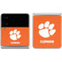 Clemson University Tiger Print Galaxy Z Flip4 5G Skin